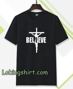 I Belive, Jesus on the cross T-shirt