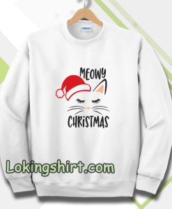 Meowy christmas Sweatshirt