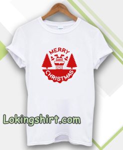 Merry Chrismast Design T-shirt TPKJ3