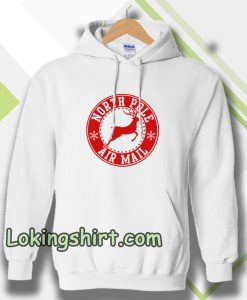 North Pole Air Mail Hoodie