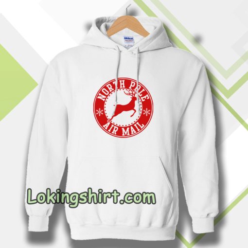 North Pole Air Mail Hoodie