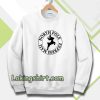 North Pole Express Mail Reindeer Self-inking Stamp Sweatshirt TPKJ3