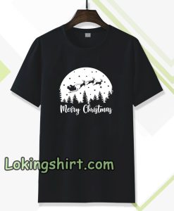 Santa On Sleigh T-shirt