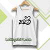 2023 Cute Zodiac Rabbit Font Tanktop TPKJ3