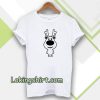 Cartoon Christmas Reindeer Silhouette T-shirt TPKJ3