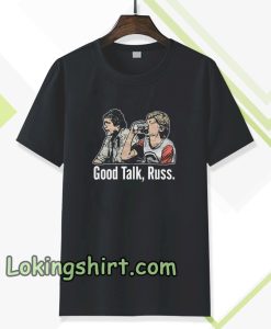 Good Talk Russ Black T-Shirt TPKJ3