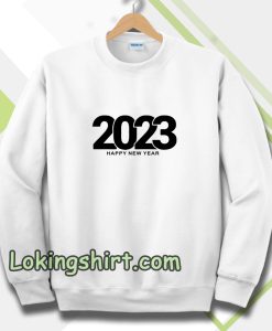 Happy New Year 2023 Calendar Sweatshirt TPKJ3