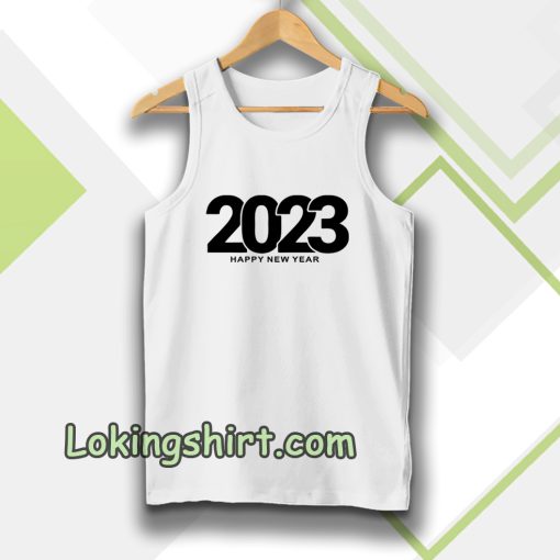 Happy New Year 2023 Calendar Tanktop TPKJ3