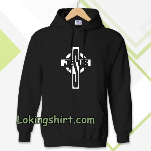 Jesus on the Cross Hoodie TPKJ3