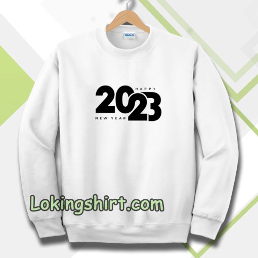 Logo happy new year 2023 Sweatshirt TPKJ3