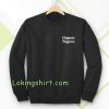 Organic Negrow Sweatshirt Black TPKJ3