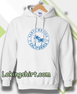 Santa Monica 1978 California Hoodie TPKJ3