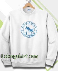 Santa Monica 1978 California Sweatshirt TPKJ3