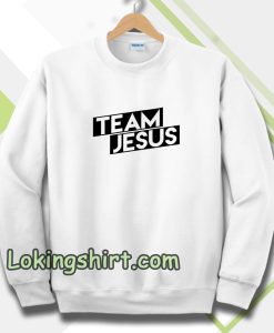 Team Jesus Logos Sweatshirt TPKJ3