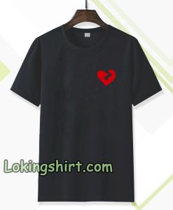 broken heart t-shirt TPKJ3