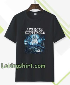 Avenged Kitty Fold T shirt TPKJ3