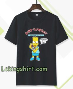 Bart Simpson Underachiever Unisex t-shirt TPKJ3