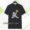 Bitcoin to The Moon Spaceman T-Shirt TPKJ3