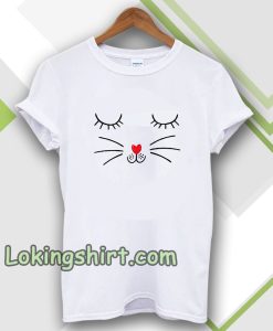 CAT FACE T-SHIRT TPKJ3