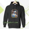 Funny Stay Positive Shark Attack Retro Comedy hoodie TPKJ3