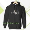 Ice Cream Astronaut Print Hoodie TPKJ3