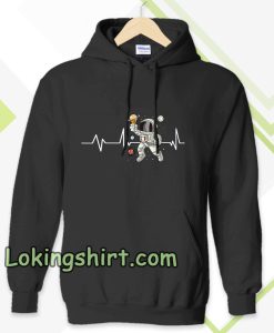 Ice Cream Astronaut Print Hoodie TPKJ3