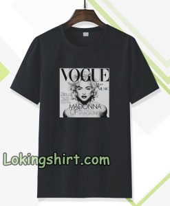 Unisex 80'S Madonna Vogue Short Sleeve T-Shirt TPKJ3