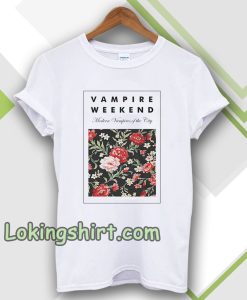 Vampire Weekend Floral Tee T-Shirt TPKJ3