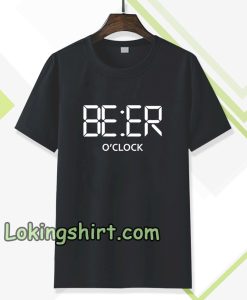 beer o'clock t-shirt unisex TPKJ3