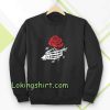 rose hand skeleton sweatshirt TPKJ3