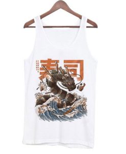 Great Sushi Dragon Tanktop TPKJ3