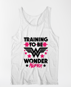 TRAINING TO BE WONDER Woman TANK TOP TPKJ3